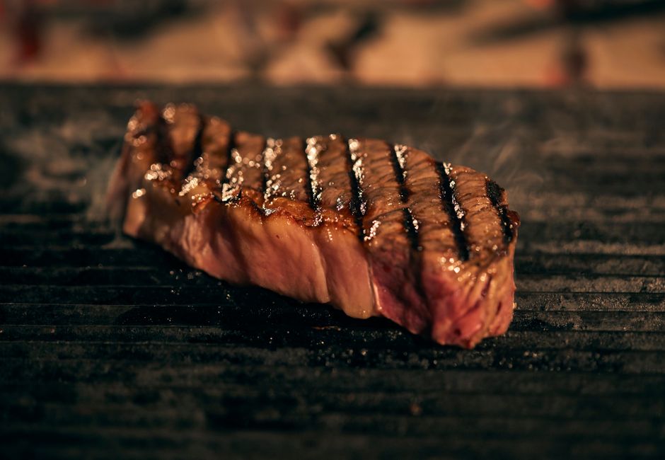 Bife de chorizo jugoso en Air Fryer