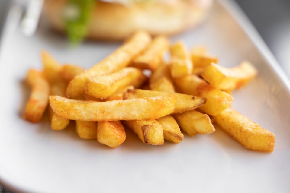 Papas fritas crocantes en Air Fryer